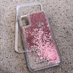 Glittery case - iPhone X